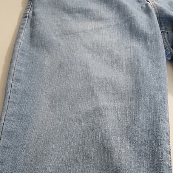 Nine West Blue Cropped Chrystie Light Blue Denim Stretch Jeans - Picture 9 of 12